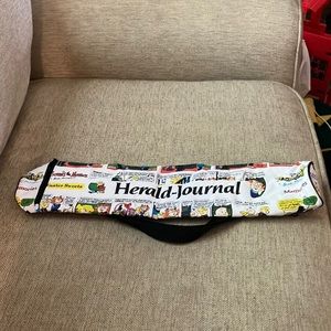 Herald-journal newspaper holder or bag